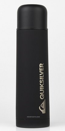 Quiksilver Çelik Matara Siyah