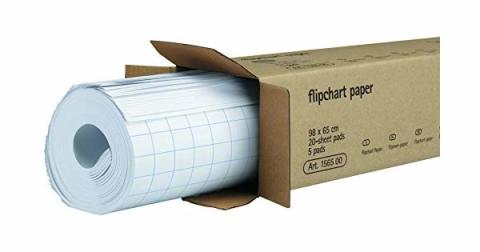 Legamaster Flipchart Kağıdı Askılı Kareli 65x98-100 Yaprak