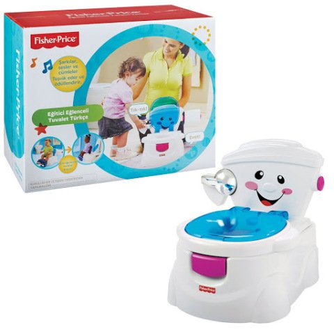 Fisher Price Eğitici ve Eğlenceli Tuvalet BMD23