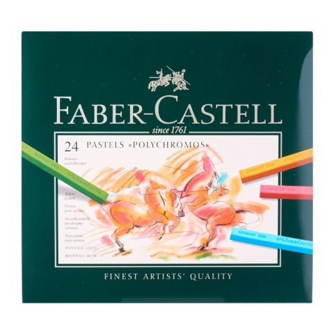 Faber Castell Polychromos Pastel Boya 24 Renk (Karton Kutu)