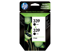 HP 339 2'li Paket Siyah Orijinal Mürekkep Kartuşları (C9504EE)