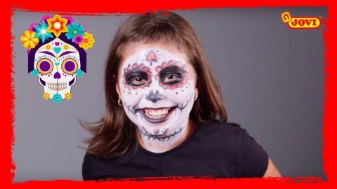 Jovi Krem Yüz Boyası 6 Renk 8ml+Fırça+2 Sünger Halloween