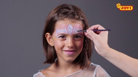 Jovi Krem Yüz Boyası 6 Renk 8ml+Fırça+2 Sünger Prenses
