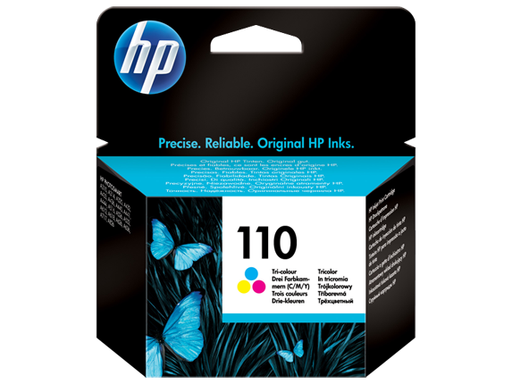 HP 110 Tri-color Original Ink Cartridge (CB304AE)
