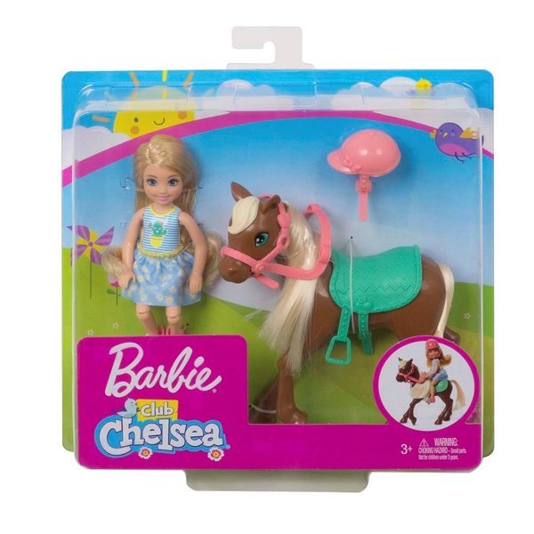 Barbie Bebek Chelsea ve Sevimli Atı GHV78