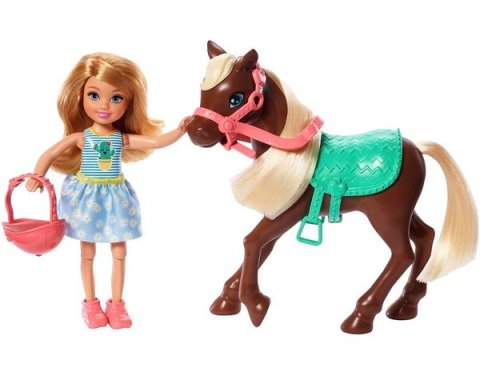 Barbie Bebek Chelsea ve Sevimli Atı GHV78