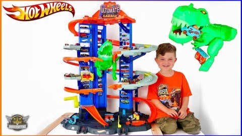 Hot Wheels Robotik T-Rex Ultimate Garaj GJL14