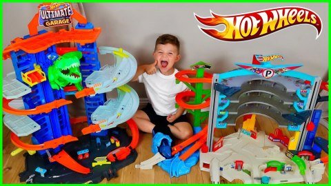 Hot Wheels Robotik T-Rex Ultimate Garaj GJL14