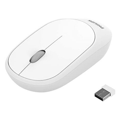 Philips M314 Kablosuz Sessiz Mouse Beyaz