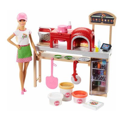 Barbie Pizza Yapıyor Oyun Seti FHR09