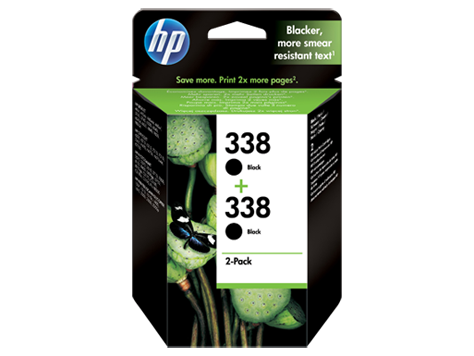 HP 338 2'li Paket Siyah Orijinal Mürekkep Kartuşları (CB331EE)