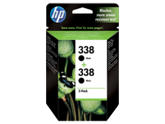 HP 338 2'li Paket Siyah Orijinal Mürekkep Kartuşları (CB331EE)