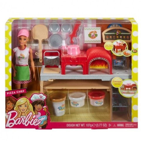 Barbie Pizza Yapıyor Oyun Seti FHR09