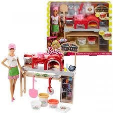 Barbie Pizza Yapıyor Oyun Seti FHR09