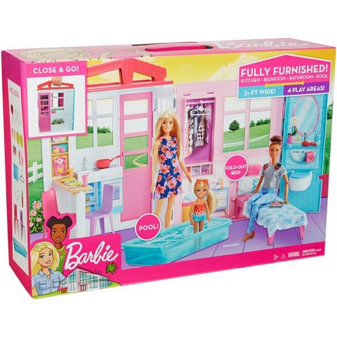 Barbie'nin Taşınabilir Portatif Evi FXG54