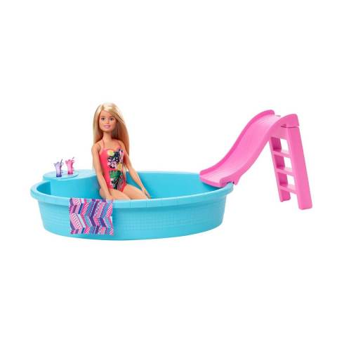 Barbie Ve Eğlenceli Havuzu Oyun Seti GHL91