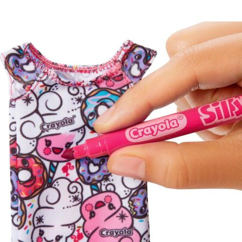 Barbie ve Crayola Renkli Kıyafetler GGT44