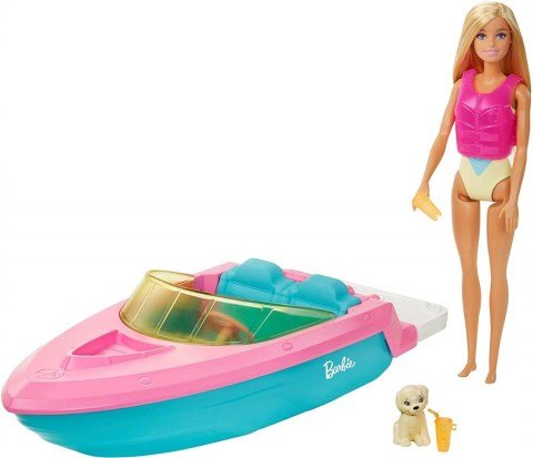 Barbie Bebek ve Teknesi Oyun Seti GRG30