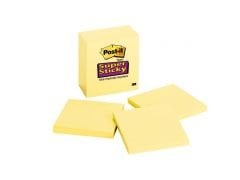 Post-it® Super Sticky Not,Sarı, 90 yaprak, 76x76mm