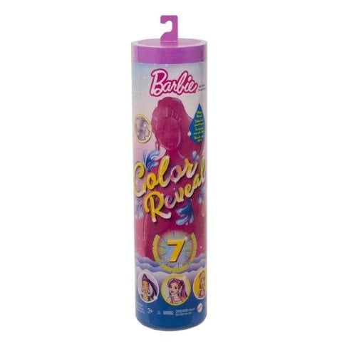 Barbie Color Reveal Renk Değiştiren Sürpriz Barbie Işıltılı Bebekler Serisi - Seri 1