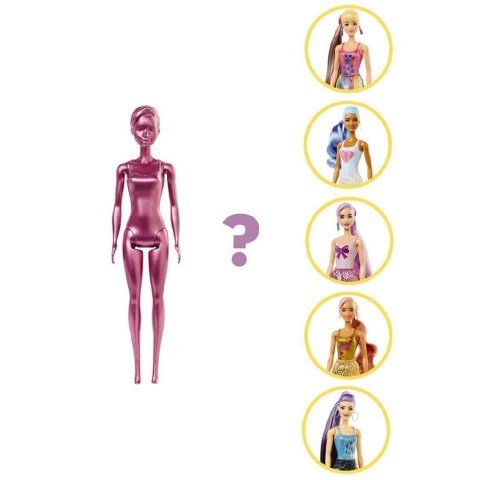 Barbie Color Reveal Renk Değiştiren Sürpriz Barbie Işıltılı Bebekler Serisi - Seri 1