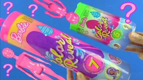 Barbie Color Reveal Renk Değiştiren Sürpriz Barbie Işıltılı Bebekler Serisi - Seri 1