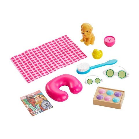 Barbie Spa Günü Bebekleri Sarışın Gjg55
