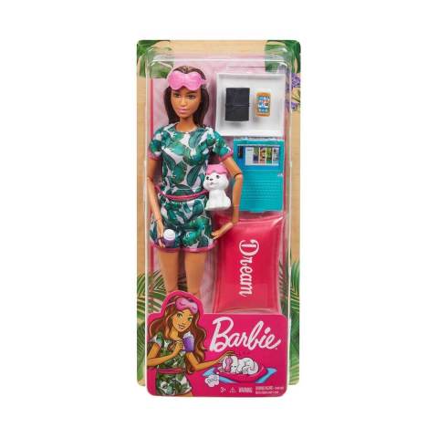 Barbie Spa Günü Bebekleri Esmer GJG58
