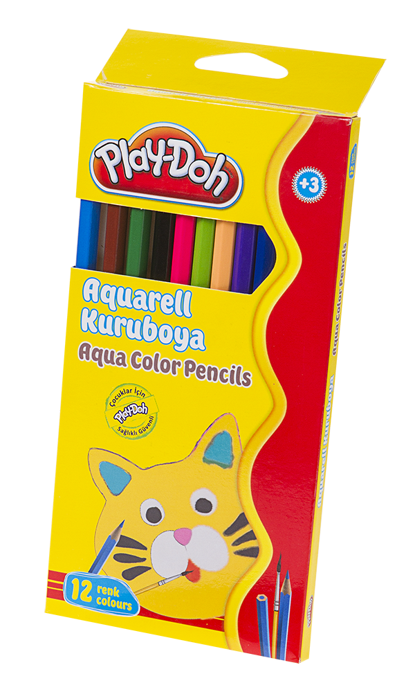 Play-Doh Aquarell Kuru Boya 12 Renk