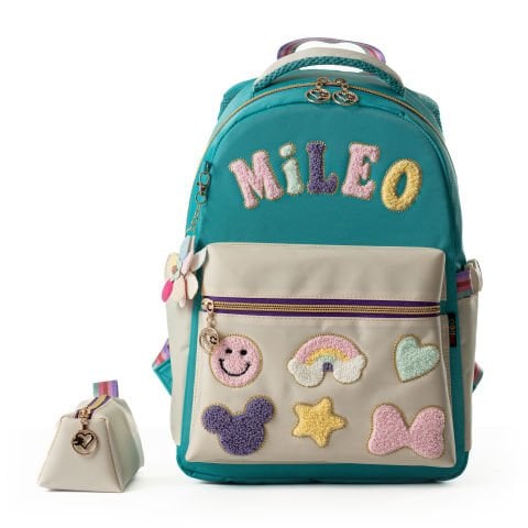 Mileo Puffy Okul Çantası Bebe Mavi