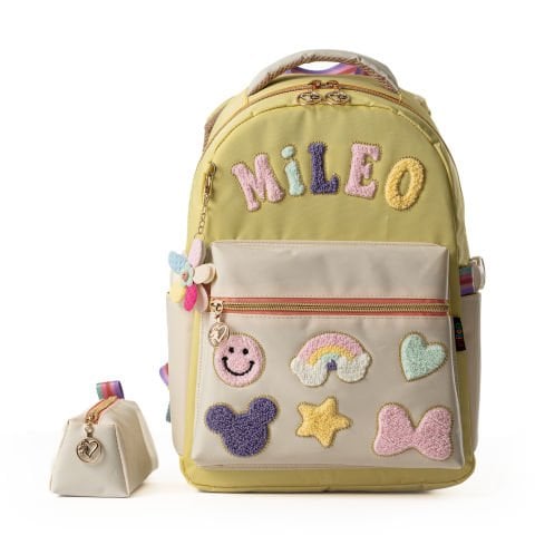 Mileo Puffy Okul Çantası Sarı