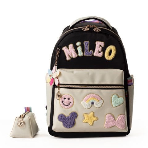 Mileo Puffy Okul Çantası Siyah