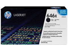 HP 646X Yüksek Kapasiteli Siyah Orijinal LaserJet Toner Kartuşu (CE264X)