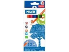 Milan Üçgen Gövdeli Boya Kalemi 12'li