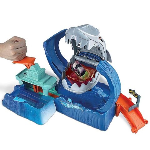 Hot Wheels Robotik Köpek Balığı Renk Değiştiren Oyun Seti GJL12