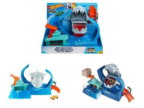 Hot Wheels Robotik Köpek Balığı Renk Değiştiren Oyun Seti GJL12