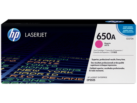 HP 650A Macenta Orijinal LaserJet Toner Kartuşu (CE273A)