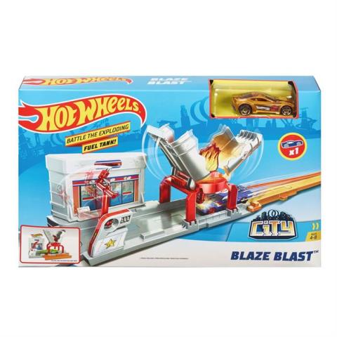 Hot Wheels Şehir Başlangıç Setleri Blaze Blast Fjn34-Fjn36