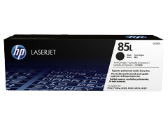 HP 85L Economy Black Original LaserJet Toner Cartridge (CE285L)