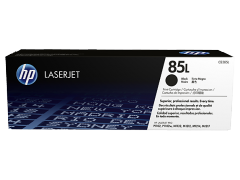 HP 85L Economy Black Original LaserJet Toner Cartridge (CE285L)