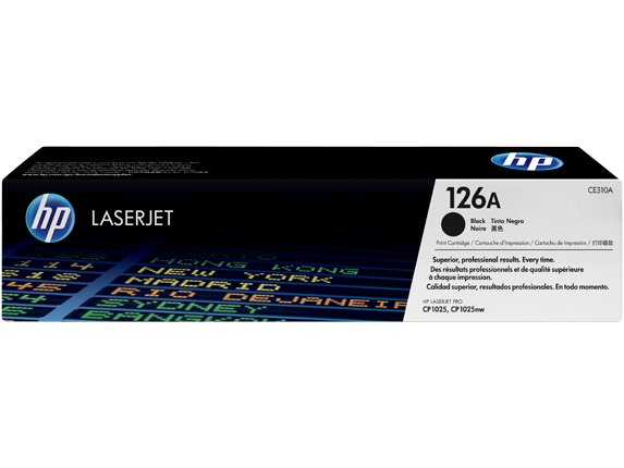 HP 126A Siyah Orijinal LaserJet Toner Kartuşu (CE310A)