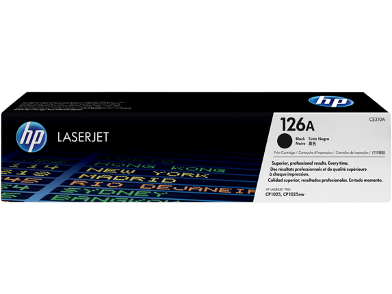HP 126A Siyah Orijinal LaserJet Toner Kartuşu (CE310A)