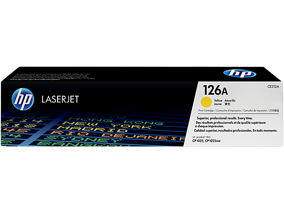 HP 126A Sarı Orijinal LaserJet Toner Kartuşu (CE312A)