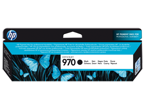 HP 970 Siyah Orijinal Mürekkep Kartuşu (CN621AE)
