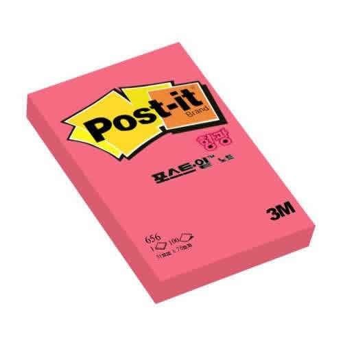 Post-it® Not, Pembe, 100 yaprak, 51x76mm