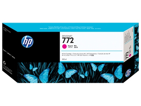 HP 772 300 ml Macenta DesignJet Mürekkep Kartuşu (CN629A)