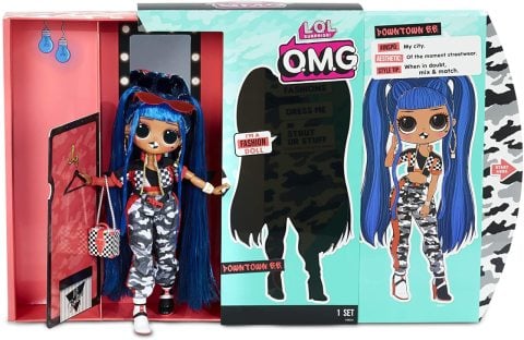 LOL Sürpriz OMG Downtown BB Fashion Doll ile 20 Sürpriz