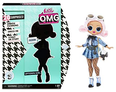 LOL Sürpriz OMG Uptown BB Fashion Doll ile 20 Sürpriz