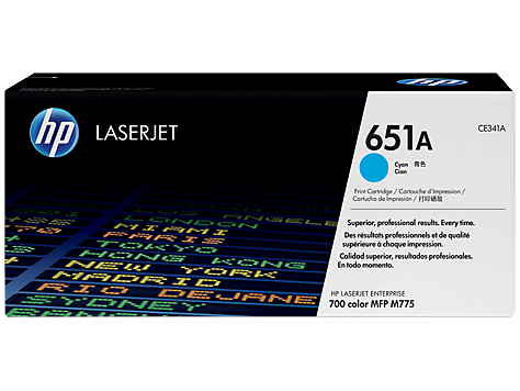 HP 651A Camgöbeği Orijinal LaserJet Toner Kartuşu (CE341A)