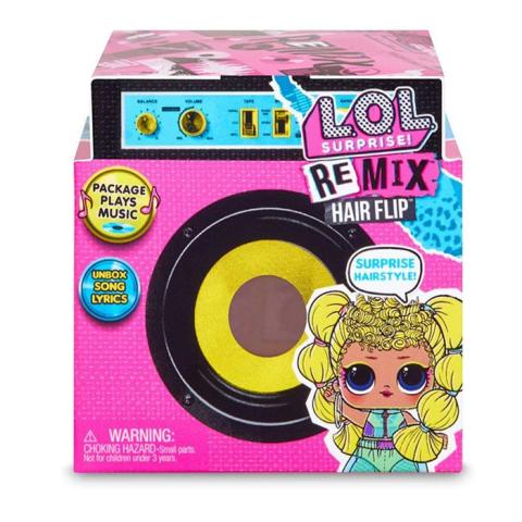 LOL Surprise Remix Hair Flip Dolls - Saç Gösterimi ve Müzik ile 15 Sürpriz